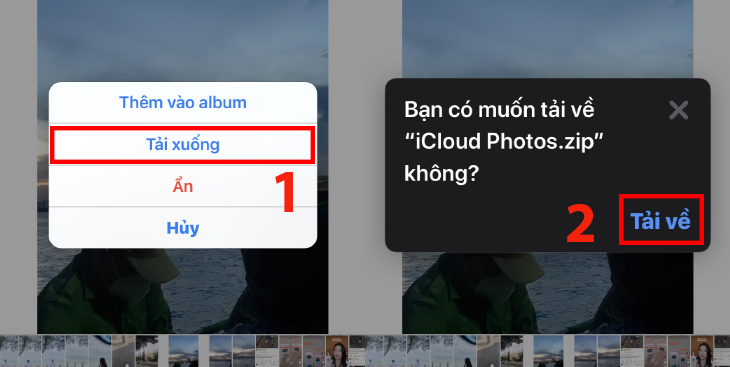 Hướng dẫn lấy lại ảnh trên iCloud qua iCloud.com bước 3